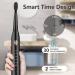 Buy Electric Toothbrush for Adults - 7 Replacement Brush Heads Soft Bristle 5 Modes 15 Days Battery - Portable Dental Care Cleaning in Black - Buy Online on GoSupps.com