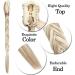 21" Claw Jaw Braiding Hair Piece Fishtail Braids Clip in Hair Extensions Braid Ponytail Extension with a Claw/Jaw Clip Silver Gray - Buy Online on GoSupps.com