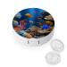 Contact Lens Case Marine Life Print Plastic Contact Lens Case contact Lens Care Box ontact Lens Travel Box