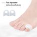 24 Silicone Gel Toe Separators for Hammer Toe & Bunion Relief | Small Toe Protection & Spreader Pain Relief Solution for Overlapping Toes - Buy Online on GoSupps.com
