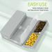 FYY Daily Pill Organizer 7 Compartments - Portable Travel Pill Case [Folding Design] - Large Grey Pill Box for Vitamins & Medication - Buy Online on GoSupps.com