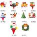 GULELAYAR 50/500 Pieces Christmas Cupcake Toppers Cute Cake Decorations Snowman Santa Claus Reindeer Elf Bells Cake Toppers Picks for Christmas Cake Decor Party Holiday Supplies Favors (500 Pieces) - Buy Online on GoSupps.com