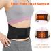 Tnsray Back Bandage - Relief & Support for Men & Women | Breathable Back Belt Heat Therapy & Lumbar Support (110cm) - Buy Online on GoSupps.com