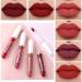 6Pcs Matte Lipgloss Kit - Long Lasting & Waterproof Velvet Liquid Lipstick Set (Color-04) - Buy Online on GoSupps.com