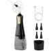 SEEDEAR Electric Ear Wax Removal Kit Ear Wax Cleaner with 4 Water Pressure Modes Ear Cleaning Kit Safer and More Effective Ear Irrigation Flushing System (Golden Black Medium(300ml))