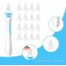 Q Grips Earwax Removal Kit - Safe Spiral Tool with 16 Soft Tips for Adults | Ear Cleaner and Wax Remover - Buy Online on GoSupps.com