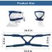 Universal Ultralight Headgear Replacement Strap for Resmed/Philips Breathing Machine - Soft & Breathable - 11 (Mask Not Included) - Buy Online on GoSupps.com