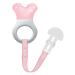 MAM Mini Teething Cooler and Clip Pink 2 Plus Months by MAM (English Manual)