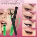 Aomig Matte Felt Tip Liquid Eyeliner Pen Waterproof Long Lasting Smudgeproof Pencil for All Eye Shapes 10 Green - Buy Online on GoSupps.com
