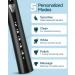 Rechargeable Sonic Electric Toothbrush - 8 Brush Heads, 5 Modes, 120 Days Use, Fast Charge - Gift for Family - Black - Buy Online on GoSupps.com