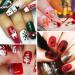 Christmas Nail Art Stickers - Festive Snowflake Decals for Xmas Nail Decor (8 Sheets) - Buy Online on GoSupps.com