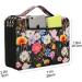 YZK 200 Slots Colored Pencil Case-Twill Oxford Pencil Holder with Zipper Closure Colored Pencil Orangizer for Watercolor Pens or Makers Large Capacity Pencil Case for Artist or Student (Black Flower) A Black Flower 200 Slots - Buy Online on GoSupps.com