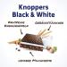 Knoppers Black and White - 8 x 25g | Premium Filled Waffle Cuts with Dark Cocoa & Nougat Cream - International Shipping Available - Buy Online on GoSupps.com