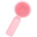 DOITOOL Silicone Face Brush Skin Care Tools Silicone Facial Face Brush Exfoliator Handheld Face Scrubber Exfoliating Face Scrubber Pink Cleaning Brush 3d Silica Gel Manual 11x5cm Pink