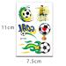 Soccer Match Temporary Tattoos - 60PCS Kids Face Stickers for Soccer Party Favors - Buy Online on GoSupps.com