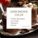 Monin Gourmet Dark Chocolate Sauce - Velvety, Rich & Gluten-Free (12 oz) for Desserts & Coffee - Buy Online on GoSupps.com