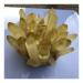 Natural Crystal Rough Stone Crafts Natural Yellow Ghost Phantom Quartz Crystal Cluster Specimen Home Decoration Office Living Room Crystal Decora (Size : 250-300g)