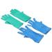 Housoutil 2 Pairs Mitts Quilting Tools Nail Art Tools Finger Gloves Quilting Gloves Rulers for Quilting and Sewing Manicure Gloves Half Fingers Gloves Spandex Work Anti-Black