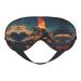 SSIMOO Volcano Soft Sleep Eye Mask Female Breathable Eye Patch Perfect for Travel and Relaxation Black