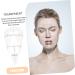FOMIYES 2 Pcs Eyebrow Shaping Tool Eyebrow Tracer Make up Kit Lip Ruler Paint Pen Manicure Pen - Buy Online on GoSupps.com