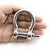 Heyous 2pcs 3/8 Inch 10mm Screw Pin Anchor Shackle Stainless Steel Heavy Duty Bow Shape Load Clamp for Chains Wirerope Lifting Paracord Outdoor Camping Survival Rope Bracelets - Buy Online on GoSupps.com