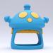 MUAECH Aliens Teething Toys for Babies 3-6 Months  Anti-Drop Silicone Baby Chew Toys for Sucking Needs  Baby Mitten Teether for Soothing Teething Pain Relief  BPA Free-Blue