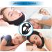 Anti Snoring Chin Strap - Adjustable, Comfortable, Professional Stop Snoring Device for Men, Women, and Kids - Black 1pc - Buy Online on GoSupps.com