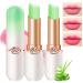 3Pcs Crystal Jelly lipstick  Aloe Vera Color Changing Lipstick Queen  PH Mood Long Lasting Labiales Lip Gloss Korean Lip Balm Tinted Magic Moisturize Lipstick Set for Women