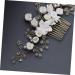 Ipetboom Tiara Polymer Clay Crystal Head Ornaments Flower Hair Comb Mori Hair Comb The Flowers Hairpin Bridal Headdress Bridal Hair Accessory Crystal Hair Comb Headgear Hair up Bride Hanfu - Buy Online on GoSupps.com