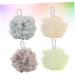 NOLITOY 4pcs Shower Ball Mesh Sponge - Luxurious Bath Pouf for a Spa-like Experience | International Shipping Available - Buy Online on GoSupps.com