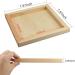 Owevvin 6 Pack 8x8 Inch Unfinished Wood Cradled Canvas Panels for Painting, Drawing, and DIY Crafts - Buy Online on GoSupps.com