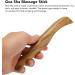 Jauarta Gua Sha Stick - Muscle Relaxing & Stress Relief | Professional Wooden Scraping Massager for Full Body Care - Buy Online on GoSupps.com