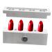 FOMIYES 4 Sets Lipstick Mold - DIY Lip Gloss & Lip Balm Kit | Aluminum Alloy Holder for Lip Balm Making - Buy Online on GoSupps.com