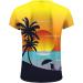 Mens Casual Fashion Graphic Print Short Sleeve Athletic Shirt - Yellow | Small - Buy Online on GoSupps.com