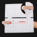 Watercolor Palette Folding Paint Tray with 33 Compartments, Thumbhole, and Brush Holders - White - Buy Online on GoSupps.com
