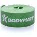 Bodymate Fitness Band 208 cm | Natural Latex Resistance Band for Strength Endurance & Flexibility | Strong Green (23-54kg) - Ideal for Beginners & Pros - Buy Online on GoSupps.com