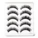 Icycheer Mixed 3D Artificial Eyelashes - Full Strip Natural Long Thick & Wispy Fluffy Dramatic Lashes for Cosplay | 5 Pairs Makeup - Buy Online on GoSupps.com