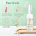 EG EMBRAS GLOW Foaming Facial Cleanser - Infused with Green Tea Aloe Vera and Cucumber - Facial Cleanser for Women & Men - Gentle for All Skin Types! - Natural Face Wash - Buy Online on GoSupps.com