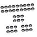 PRETYZOOM Flan Tart Pan 36 Pcs Cake Mold Non Stick Egg Tart Mold Wrought Iron Iron Bake Mold