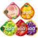 Juice Soft Candy Peeling Fruit Fudge Mixed Fruits Flavor Candy Snacks Grape White Peach Assorted Soft Candy Chewing Candy Desserts wedding candy Casual Snacks gift (Green grape flavor 5bag) Green grape flavor 5bag - Buy Online on GoSupps.com