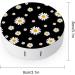 Buy Bagea-Ka White Yellow Daisy Contact Lens Case - Eye Care Kit with Mirror & Tools for Travel & Home - Buy Online on GoSupps.com