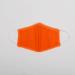 Bodico neon Cotton/polyester Washable Kids Face Mask Orange 1 Countorange - Buy Online on GoSupps.com