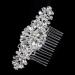 Ipetboom 1pc Flower Side Hair Comb Wedding Comb Teasing Combs for Women Rhinestone Hair Comb for Women Bridal Hair Comb Wedding Hair Comb Pearl Hair Comb Pearl Side Comb Alloy Bride Hairpin - Buy Online on GoSupps.com