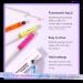 KISSIO Neon Color Waterproof Glow Matte Liquid Eyeliner for Neon Party - 01White (0.169oz) - Buy Online on GoSupps.com