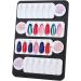 Compact and Portable Nail Polish Color Card Practical Easy to Operate Color Card Good Suction Power for Home DIY - Buy Online on GoSupps.com