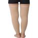 TOFLY Thigh High Compression Stockings Opaque 1 Pair 20-30 mmHg Firm Support with Silicone Band 3XL Beige - Buy Online on GoSupps.com
