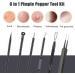 Pimple Popper Tool Kit - 6PC Blackhead Remover & Acne Needle Set for Whitehead & Zit Extraction - Best Skin Impurity Treatment Tools - Buy Online on GoSupps.com