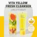 Beauty Vita Yellow Fresh Cleanser - Gentle Make-up Remover | 88% Moisturizing Essence | Korean Skincare 3.38fl.oz - Buy Online on GoSupps.com