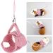 HEEPDD Small Animal Dishes & Leash for Guinea Pigs Squirrels Hedgehogs Chinchillas - Red L | Durable Pet Clothing & Accessories - Buy Online on GoSupps.com