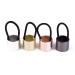 Healthcom 4 Pcs Metal Circle Ponytail Holder Hair Ties Gold Cuff Metal Hair Band Hair Rope Gothic Punk Metal Elastic Hair Clip Hair Holder Thick Hair Rings Headwear Fashion Hair Accessories for Womens